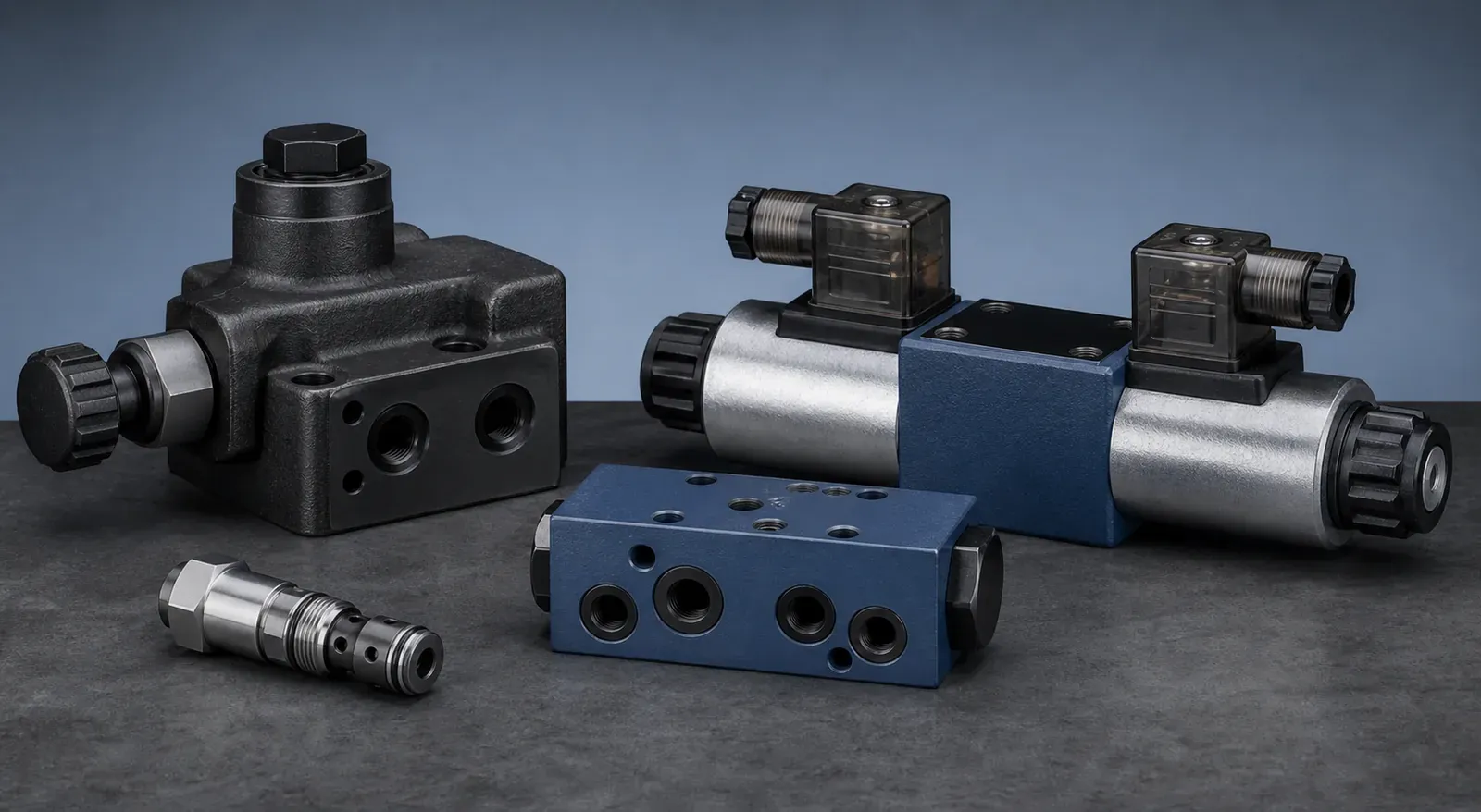 Hydraulic Valves reference products for technical identification and sourcing review